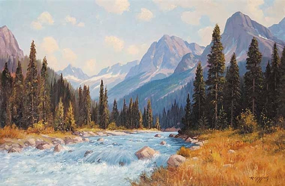 Untitled - Bow Valley by Roland Gissing