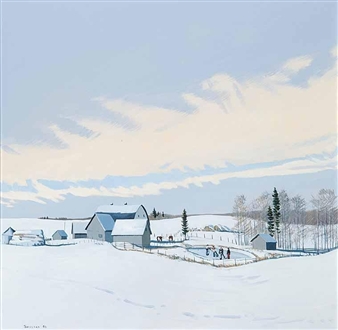 We Are Lucky Our Farm Has a Pond - Peter Shostak