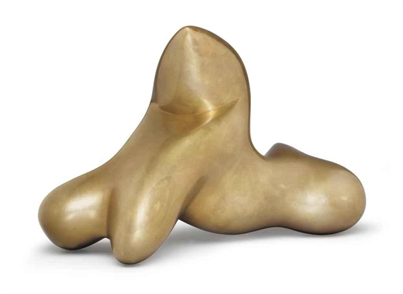 Assis by Jean Arp, Conceived in 1937; this bronze version cast in the artist's lifetime