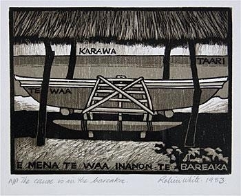 The Canoe is in the Bareaka by Robin White, 1983