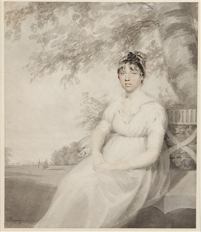 Seated Lady - J. Herphy