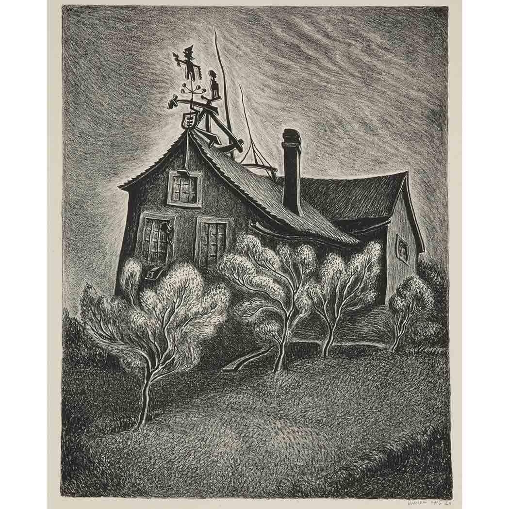 Wanda Gág Wagon House (1929) MutualArt