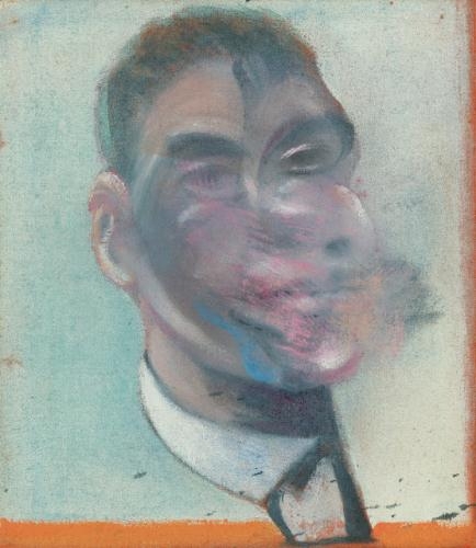 Artwork by Francis Bacon, Study for Portrait, Made of oil on canvas