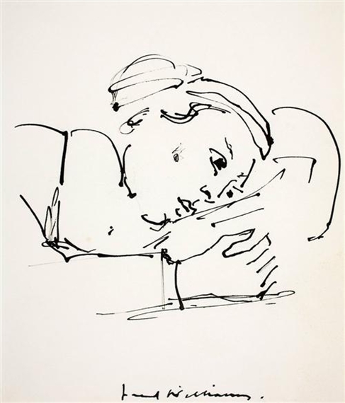 Lady Resting by Fred Williams