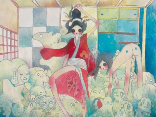 Stuffed Animal Room by Aya Takano, 2006