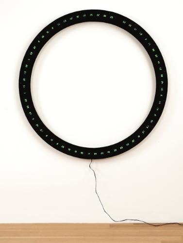 Counter Circle No. 17 by Tatsuo Miyajima, 1993