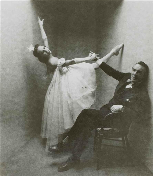 Choreographer George Balanchine and Mrs. Balanchine (Maria Tallchieff), New York by Irving Penn, 1948
