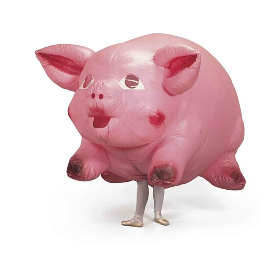 Jeff Koons | Inflatable Pig Costume (1988 - 1989) | MutualArt