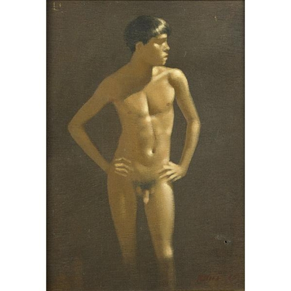 Standing Male Nude