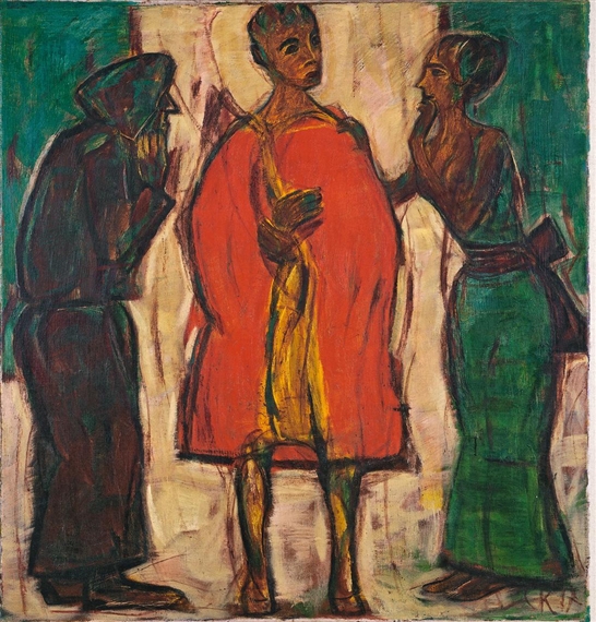 Am Scheideweg by Christian Rohlfs, 1917