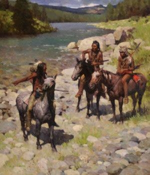Z.S. Liang | Lakota Warchief | MutualArt