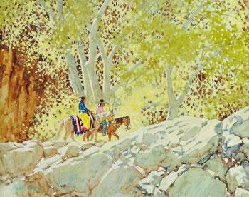 Artwork by Ross Stefan, Canyon Song, Made of Oil on canvas