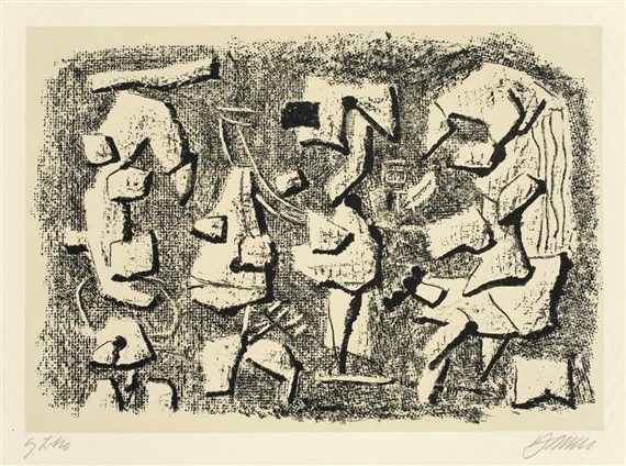 Salomé und der Prophet by Willi Baumeister, 1946