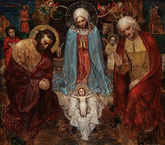 Felix Baumhauer | Adoration of the Shepherds (1946) | MutualArt