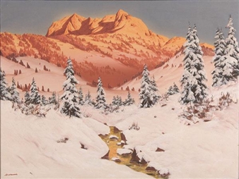 Alpine Glow - Hans Barms