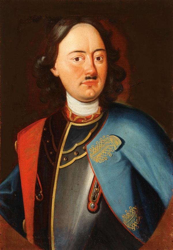 Fedor Stepanovitch Rokotov | Portrait of Tsar Peter the Great in Breast ...