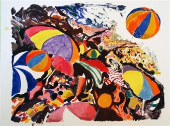 Malcolm Morley: Another Way to Make an Image, Monotypes - Sue Scott Gallery