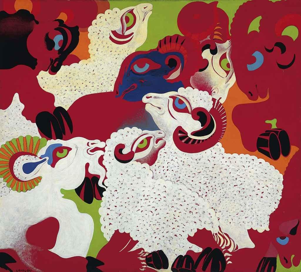 Untitled (Carneros) by Nicolás García Uriburu, Circa 1966-1969