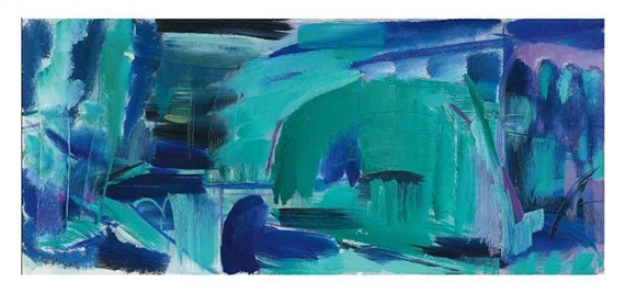 Avington Water No. 1 by Ivon Hitchens, 1965