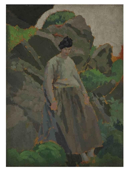 Dorelia by Augustus Edwin John, circa 1914