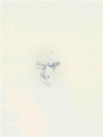 Louis Le Brocquy | Portrait of Samuel Beckett (1979) | MutualArt