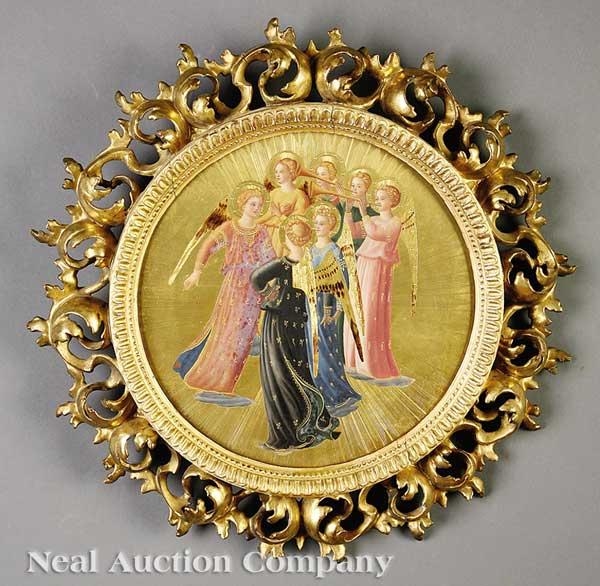 Artwork by C. Astorri, Bay of Naples with View of Mt. Vesuvius in the Background, Made of Watercolor on paper