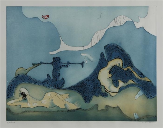 Bonjour Max Ernst by Dorothea Tanning, 1975