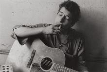 Artwork by John Cohen, Bob Dylan, Made of Gelatin silver