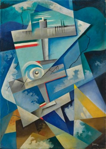 Passione aerea by Tullio Crali, 1933