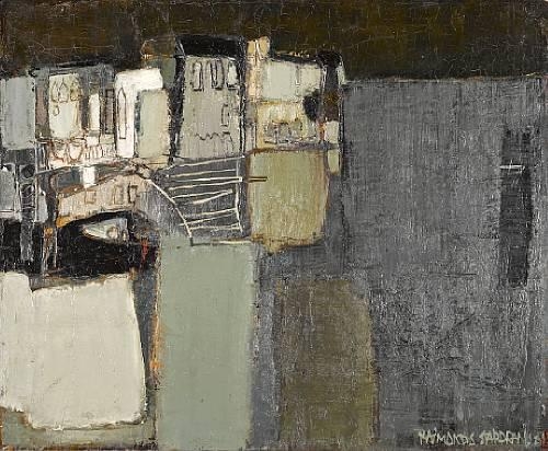 Untitled (Village) by Raimonds Staprans, 1961