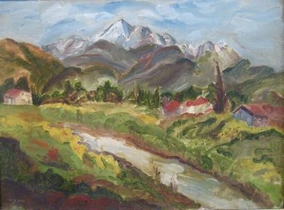 At the Foot of Mount Hermon by Sima Ben Ari