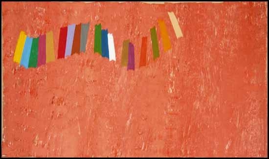 Sing, Sing, Sing (BG 38) by Jack Bush, 1974