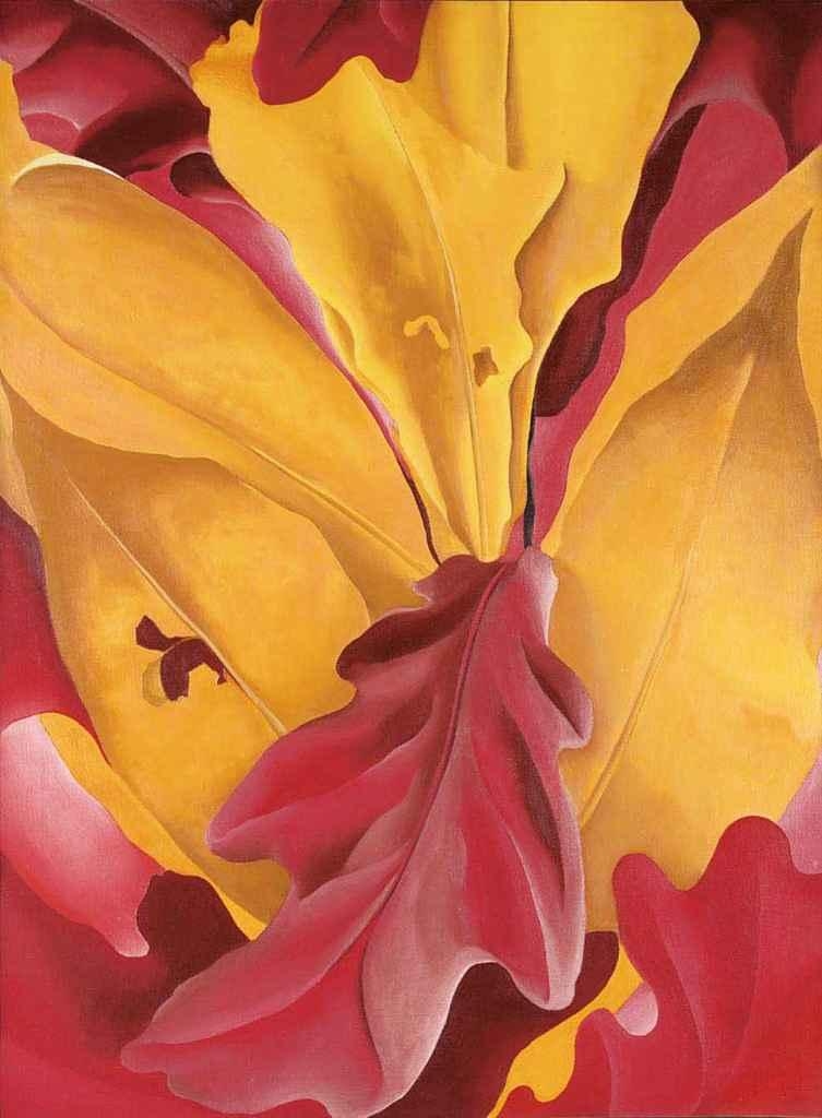Artwork by Georgia O'Keeffe, My Autumn, Made of oil on canvas
