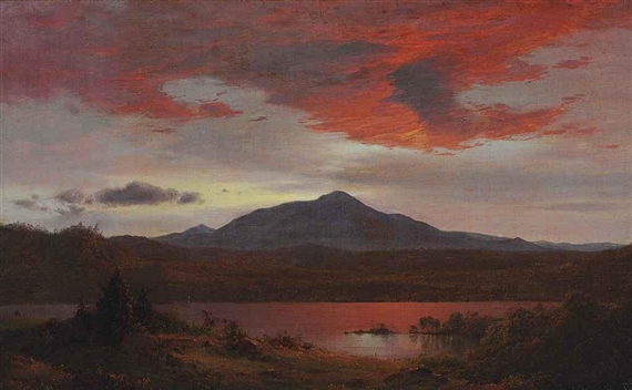 Twilight by Frederic Edwin Church, 1963