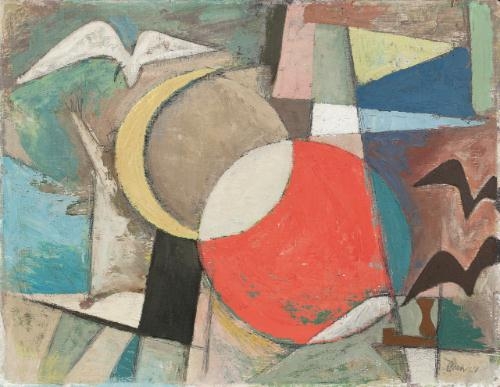 Composition with Birds