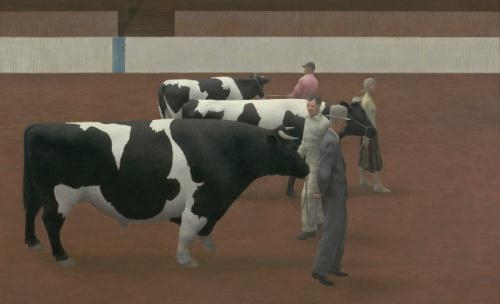 Cattle Show by Alex Colville, 1955