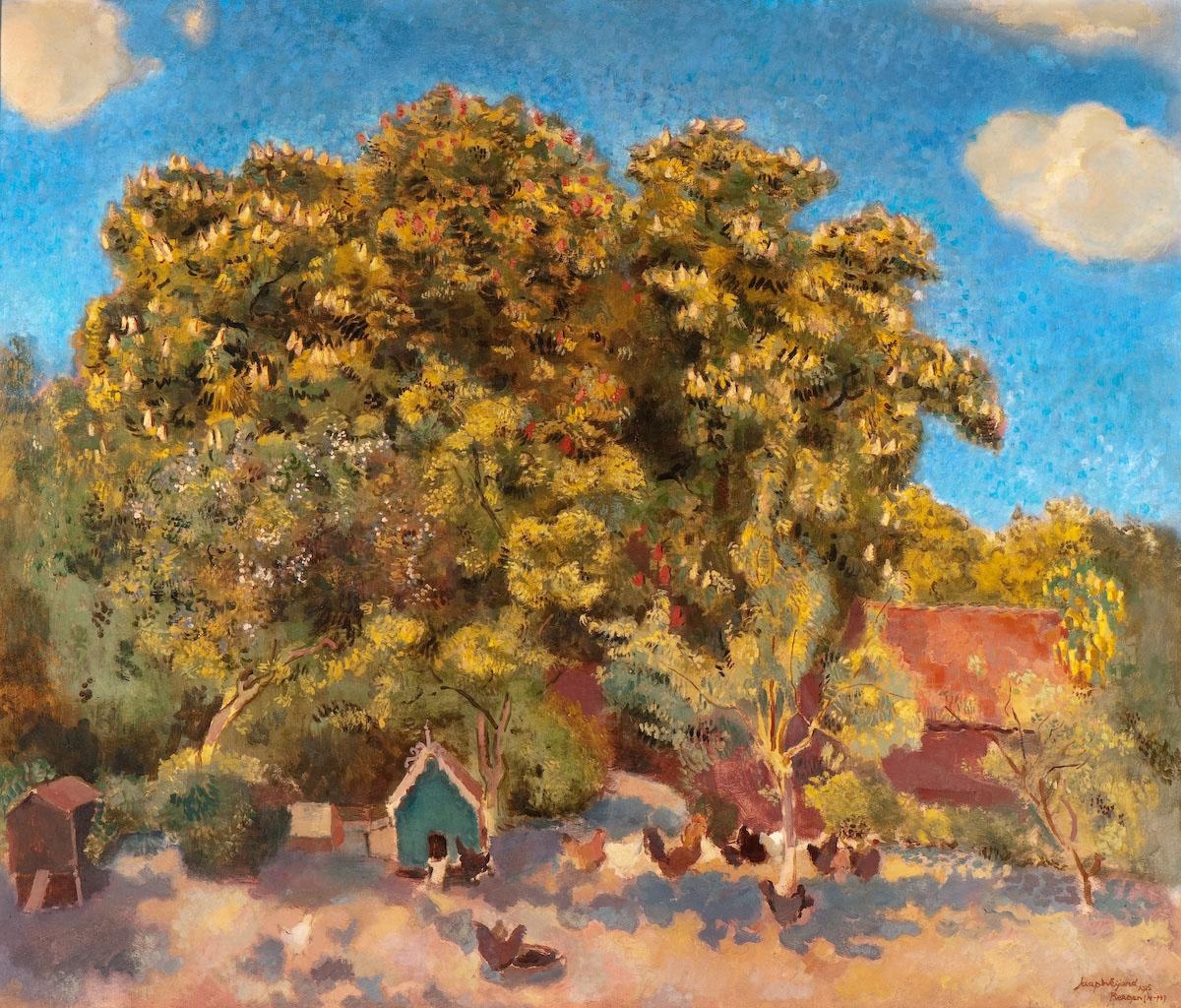 Artwork by Jaap Weyand, Les Chataignier, Made of Oil on canvas