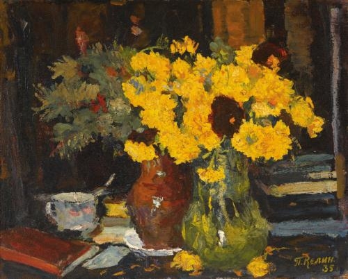 Still Life by Petr Ivanovich Kelin, 1935