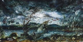 STORM OVER WANGI by William Dobell, 1948