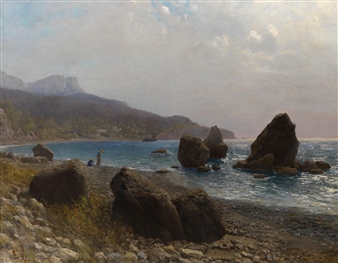 Sea Shore. Crimea - Lev Felixovich Lagorio