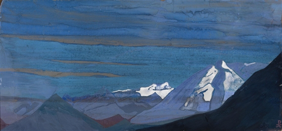 Himalayan Snows by Nicholas Roerich