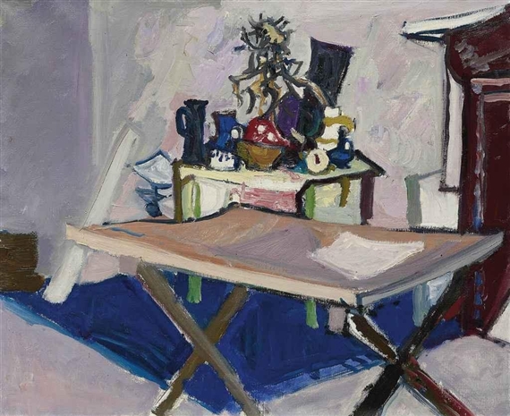 Atelierinterieur by Max Gubler, 1954