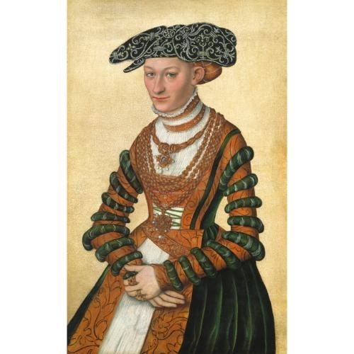 Portrait of a Lady by Lucas Cranach the Younger