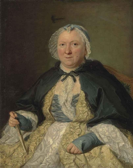 Portrait of Madame Antoine Crozat by Jacques-Andre-Joseph Camelot Aved