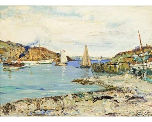 Sandbank, Holy Loch by James Kay