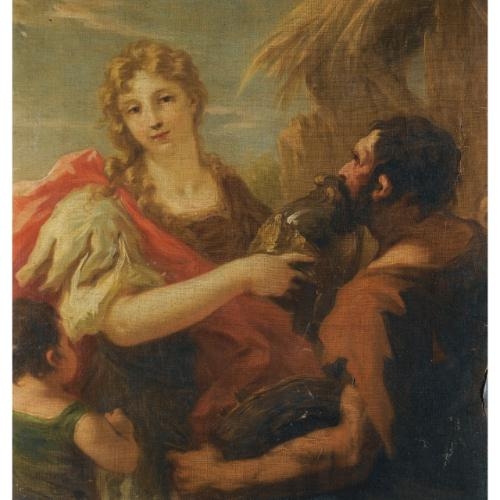 Erminia and the shepherds by Giovanni Antonio Pellegrini