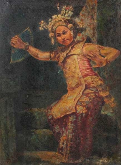 Penari Bali by R. Hadi