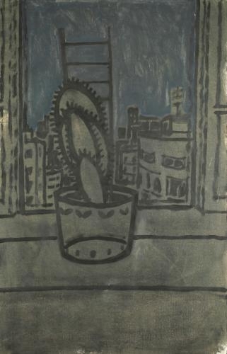 Cactus by Asim Abu Shakra, Circa 1989