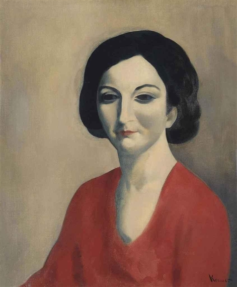 Portrait of Sarah by Jacob Kramer