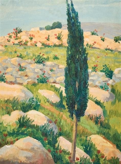 Judean hills in blossom